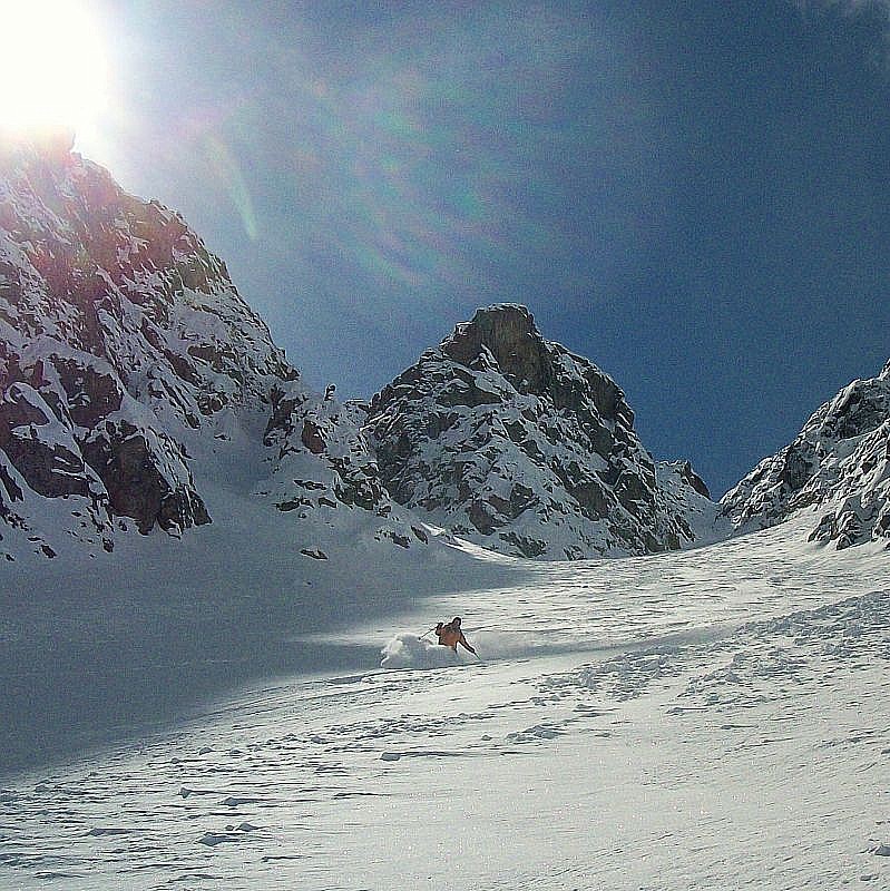 neige toujours top : du beau  et du grand ski
