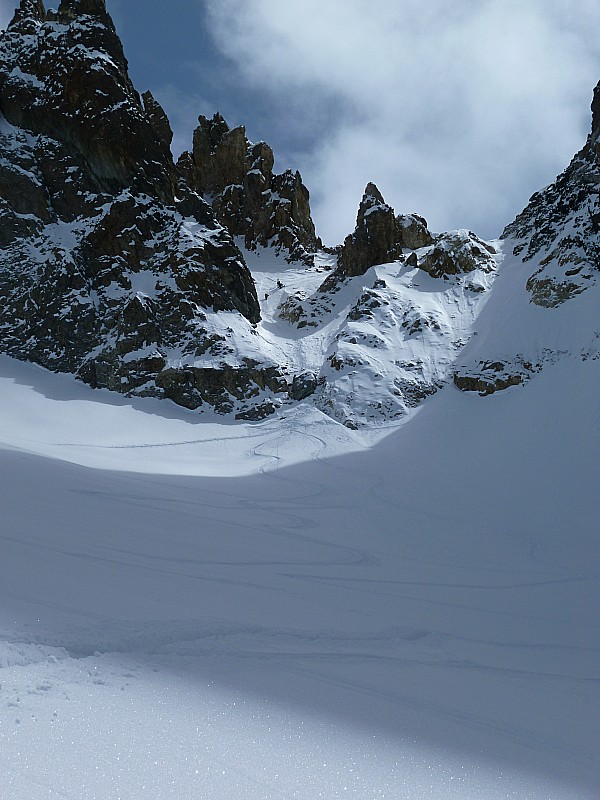 Col de la casse déserte : Vue d'ensemble sur le Col