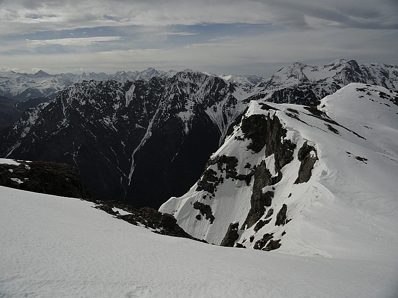 Sommet du Grand Van : Belles petites corniches !