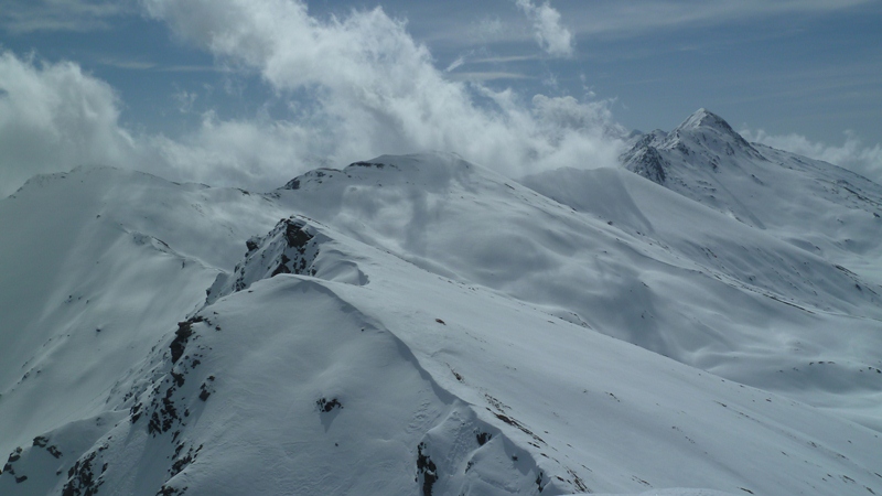 Fond de Peynin, Grand Queyras : Et des nuages (italiens)