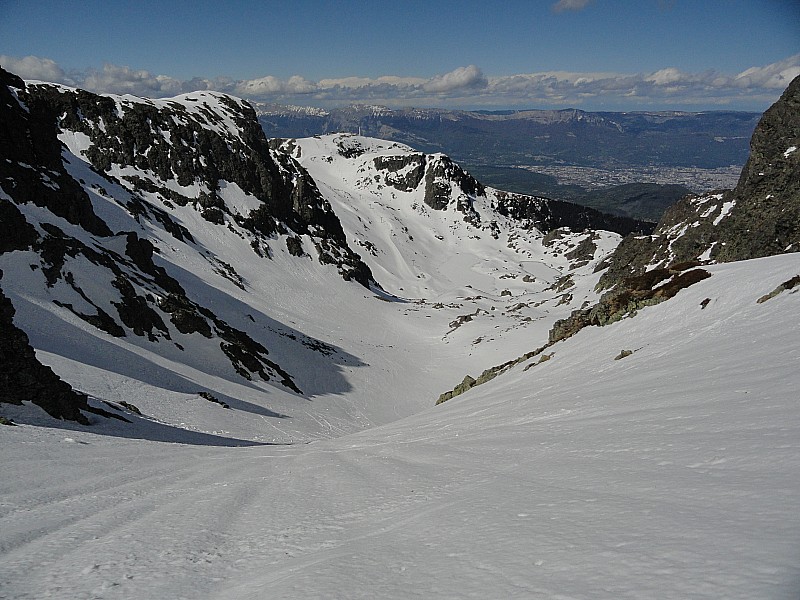 Combe du Sorbier : La partie finale est béton