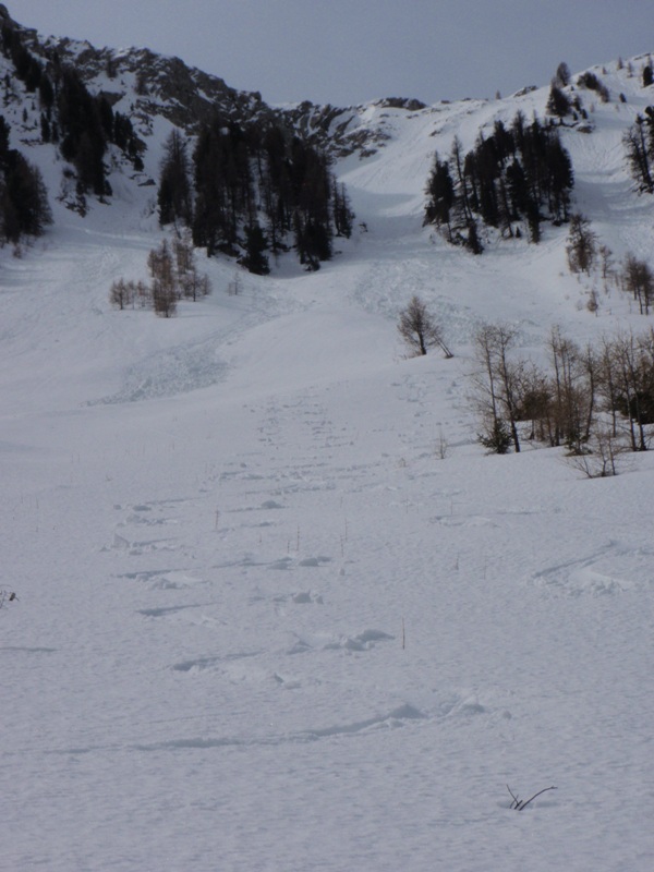 Le couloir vue d'en bas