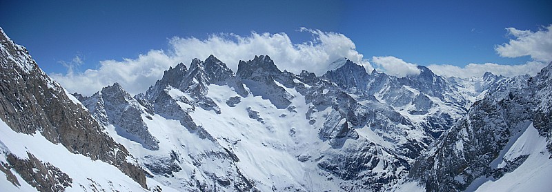 Panorama : Vue depuis le Col de la Selle
