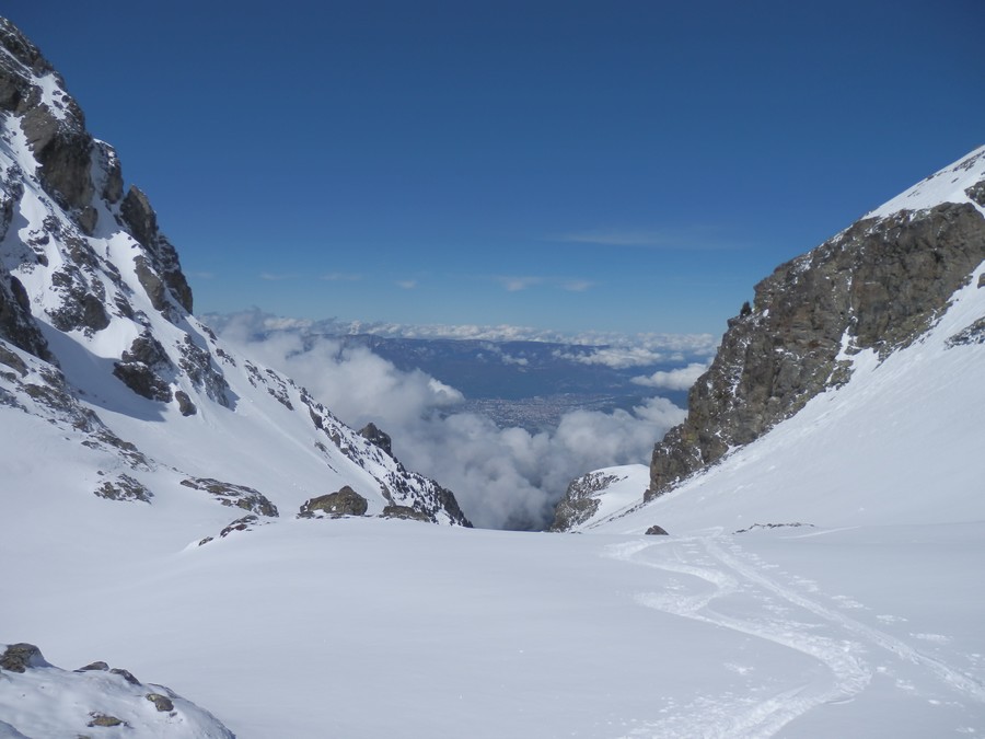 Sommet Petite Vaudaine : Bonne poudre sur toute la descente
