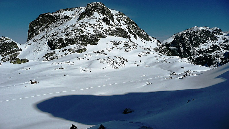 Le Grand Eulier : Il a repris un aspect hivernal, mais sans doute sans sous-couche