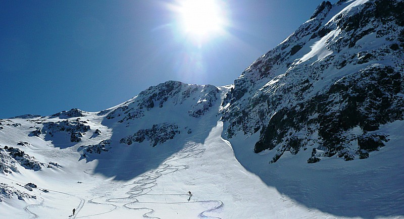 Petit Van, couloir NO : Khara en termine