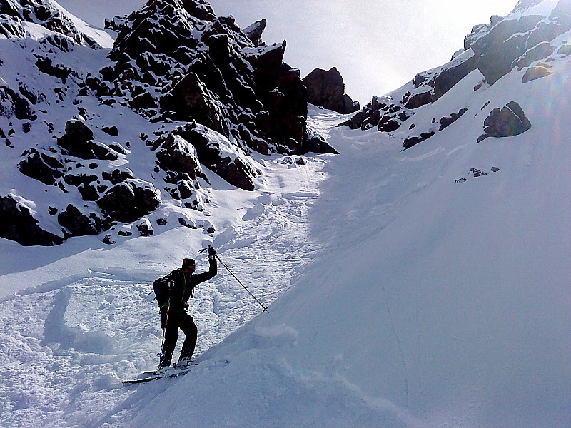 Dent de Bédina : mon compagnon de descente
