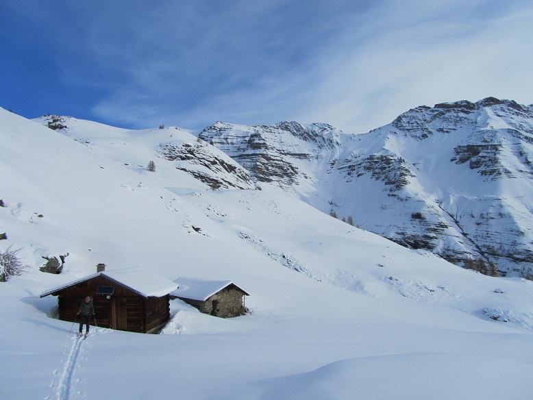 Cabane de Palluel : tres bon refuge pour passer plusieurs jours dans le secteur
