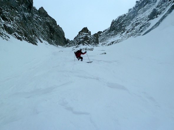 pas la neige de rêve : imaginée lors de la montée