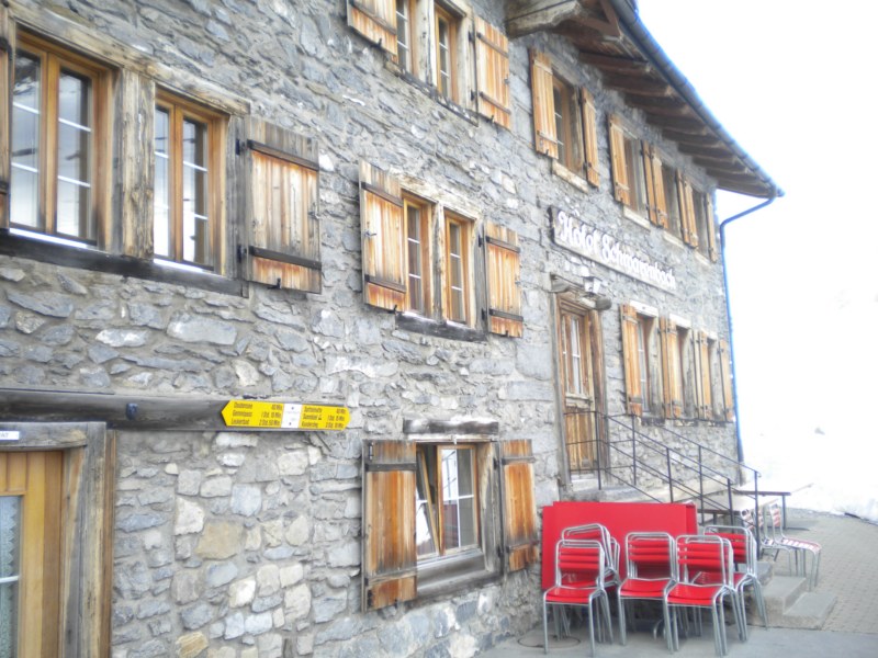 Berghotel Schwarenbach : Hotel plutôt que refuge
