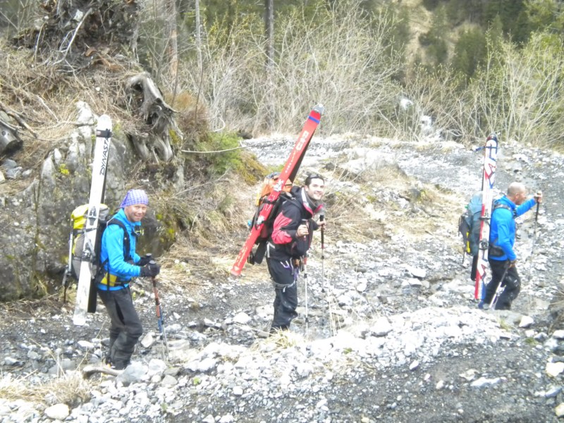 Oberland : Les courageux dans la descente du 3ème jour