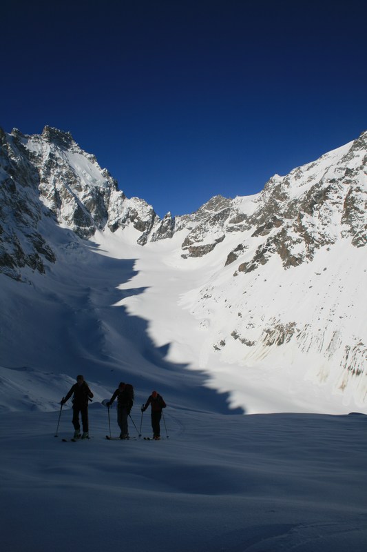 Dans la combe supérieure : et toujours à l'ombre.