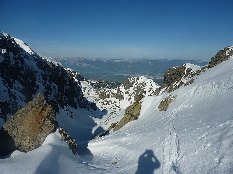 Combe : Vue du col