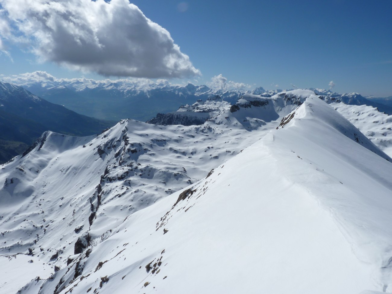 Enneigement : Gardette - Penas - Pousterle
