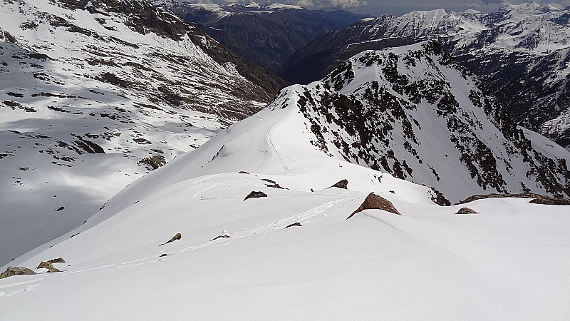 2800m : arrete sous le sommet
