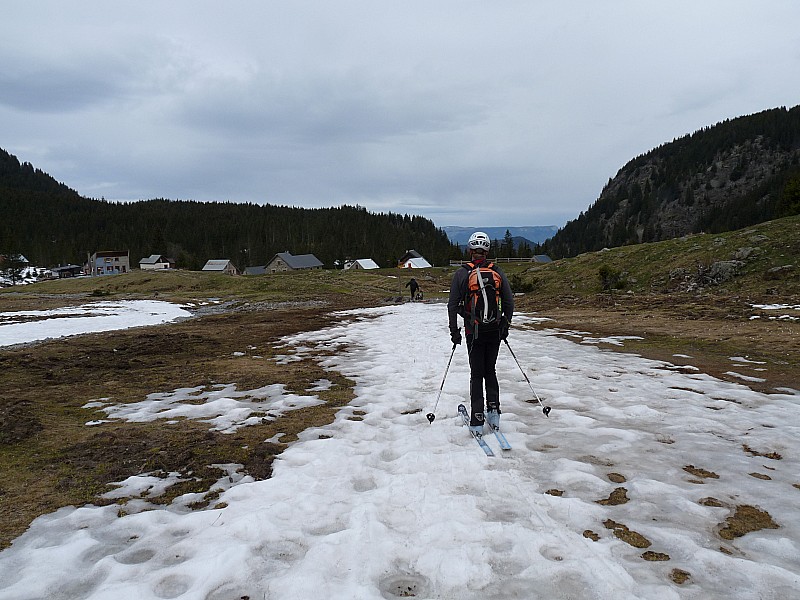 Ski aux pieds : jusqu'au Poursollet... ou presque !