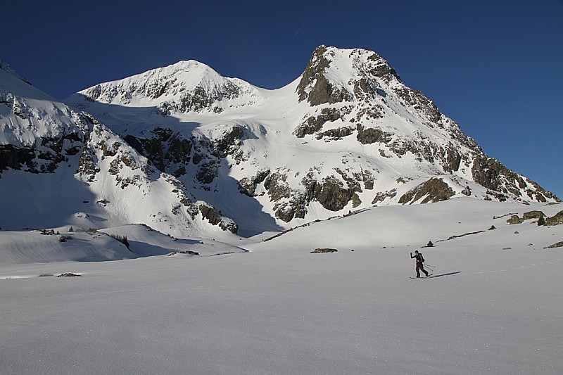 GRand beau temps : Vinz_z sur le plateau vers le lac Fourchu