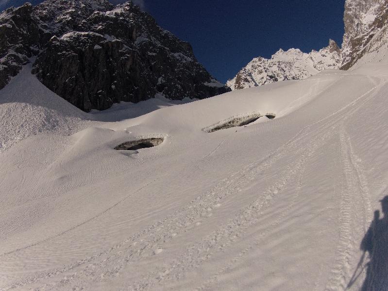 le glacier noir : il respire par là !