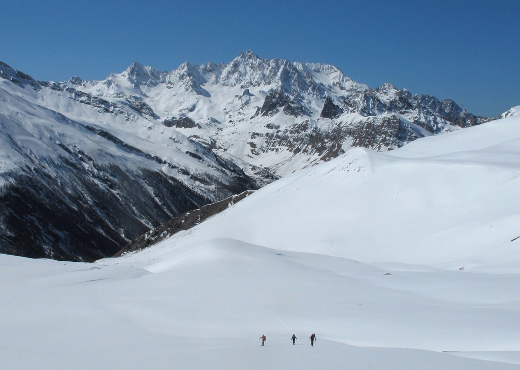 Remontée au Col de Clausis
