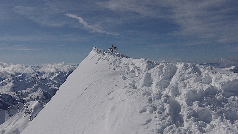 Pique d'Estats : Arête sommitale