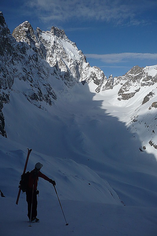 Sortie du verrou du haut
