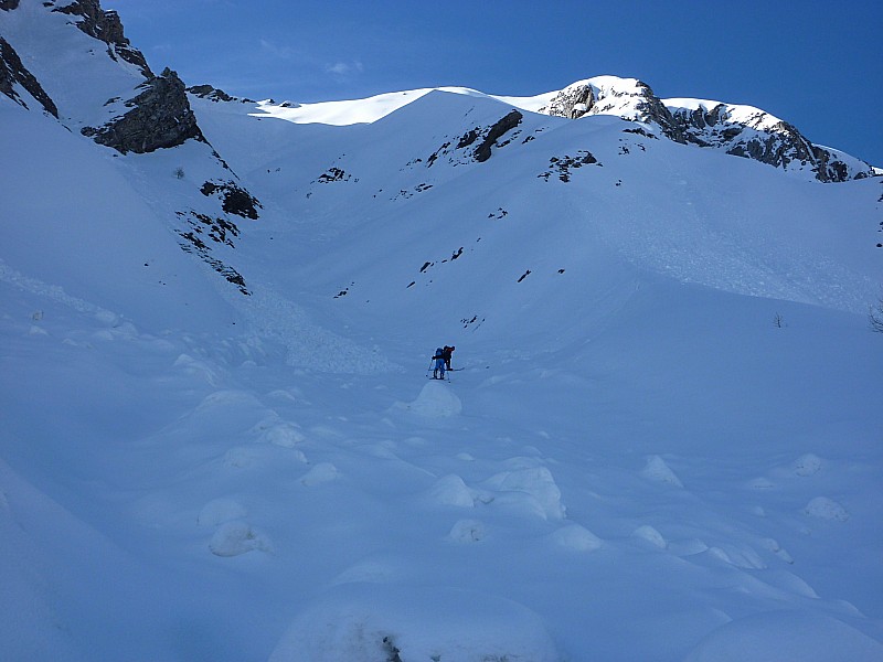 pointe de fleurandon : couloir nord