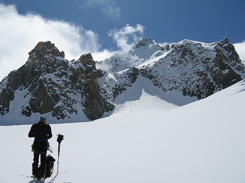 Montée au Col de Saleina : au soleil et dans une grande ambiance