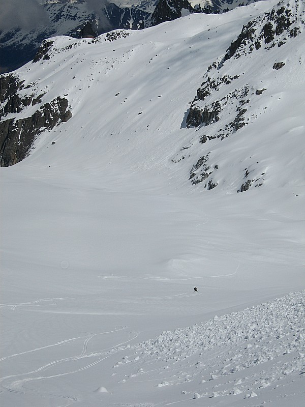 descente (et apres montée) : au Cabane de Saleina