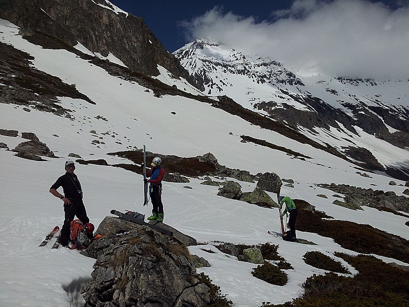 Fin de la descente : vers 2200m