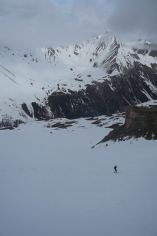 La descente, fin de la partie molle est début de la croûte.