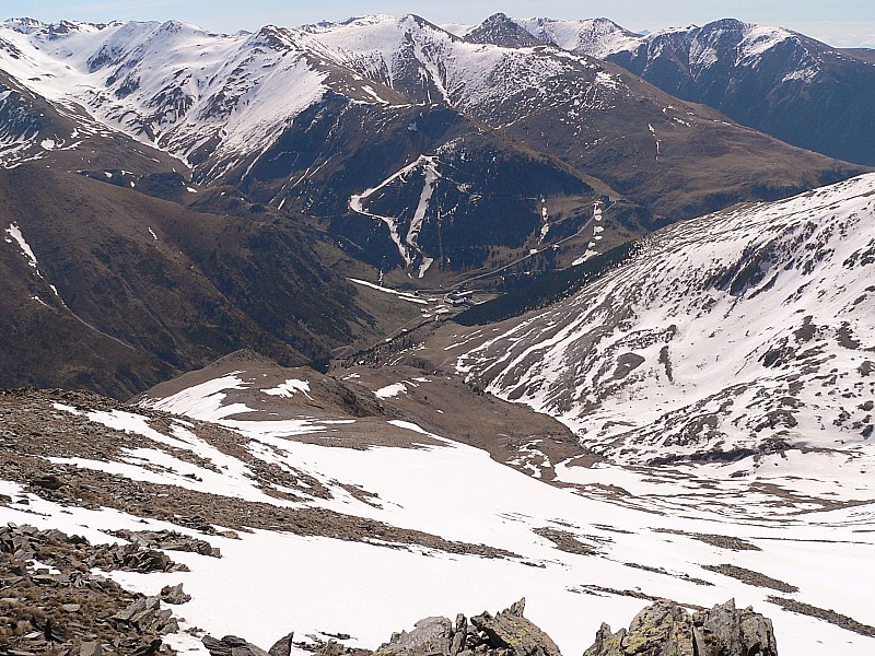 Sanctuaire et station de Nuria : Pas assez de neige .