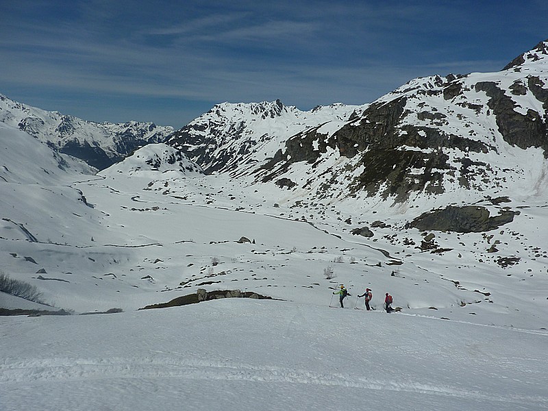 Le plan de la Sassière : Vue de haut