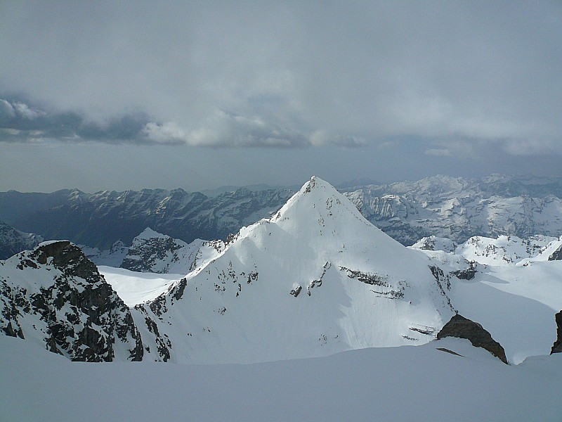 La tresenta (3608 m) : Nombreuses traces