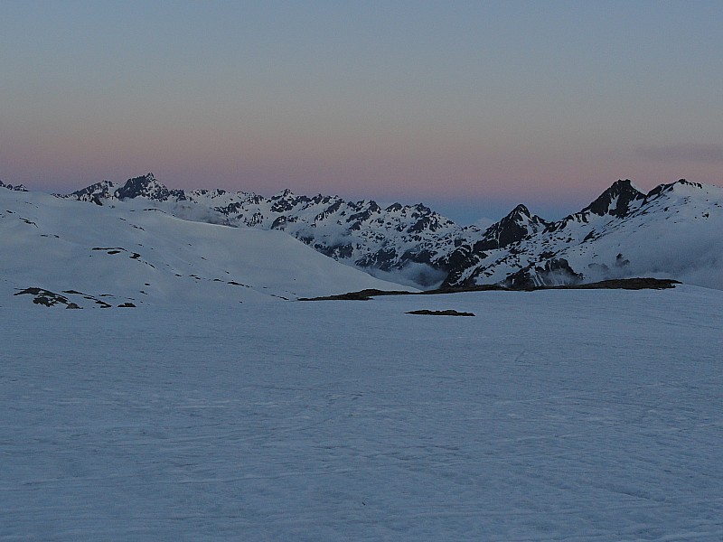Pic de l'Etendard : Belledonne se réveille...