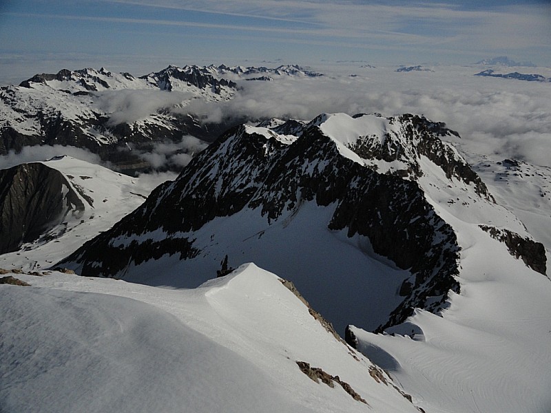 Pic de l'Etendard : Autre vue du sommet