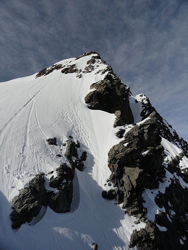 Pic de l'Etendard : arête sommitale