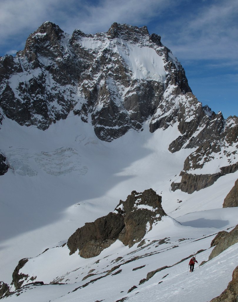 Au pied du couloir Sud