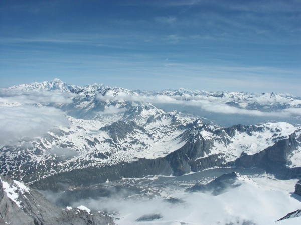Grande Casse : Panoramique depuis le sommet.