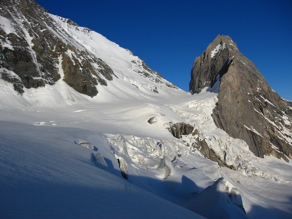 Grande Casse : Le "coup de sabre" du col de la Grande Casse