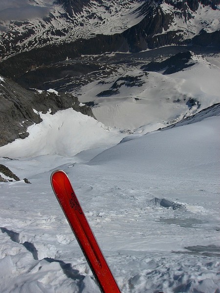 Grande Casse : 700 m de face et 1700 de ski sous les pieds...