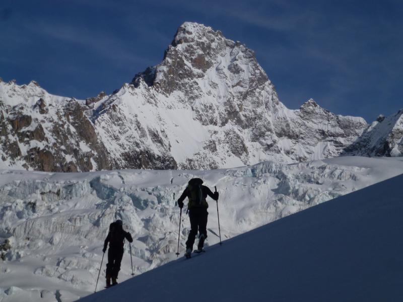 Mont Dolent : Paysage Himalayen