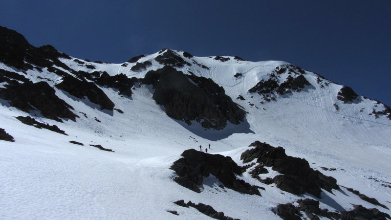 la face N : le dome des cochettes