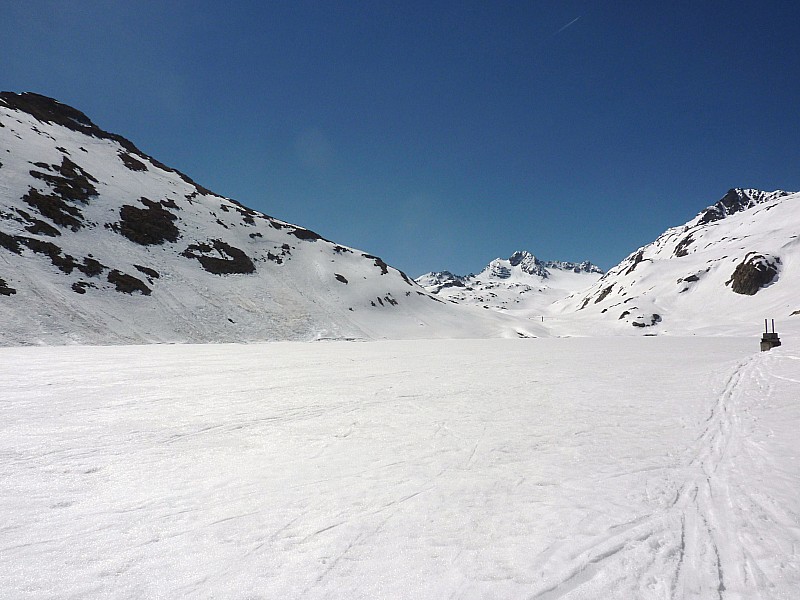 Lac Bramant : Le Grand Sauvage en ligne de mire.