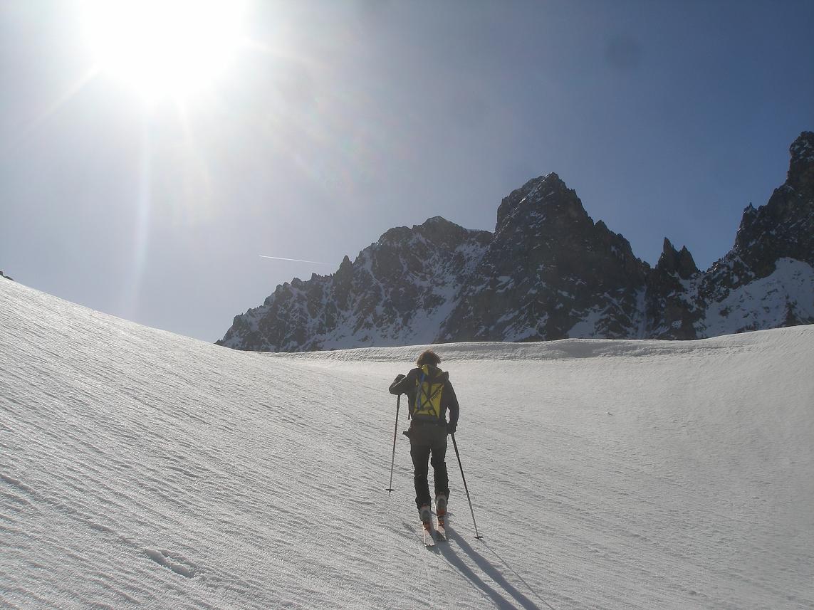 encore un peu de peau : avant les crampons