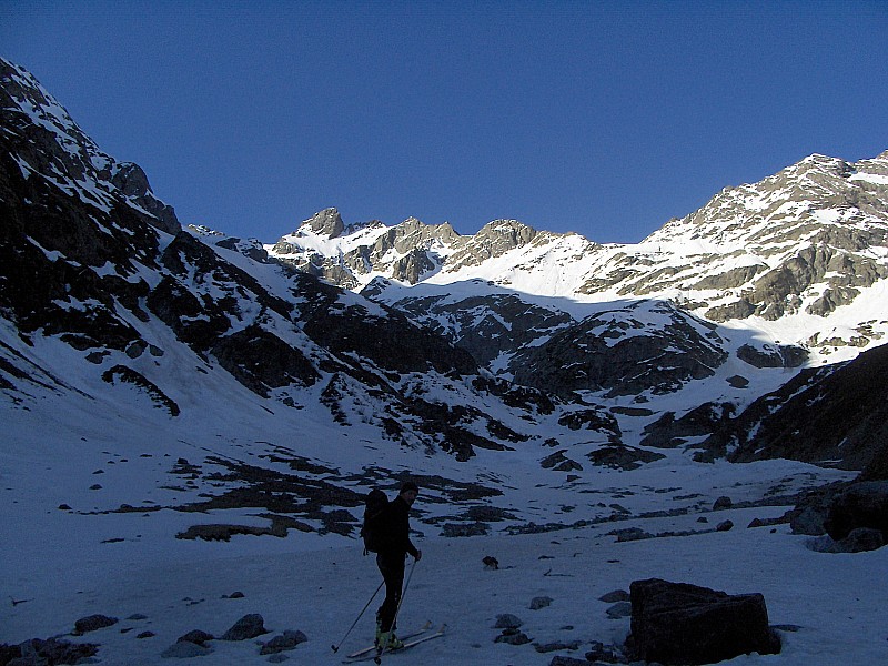 Col de Malcros : Chaussage