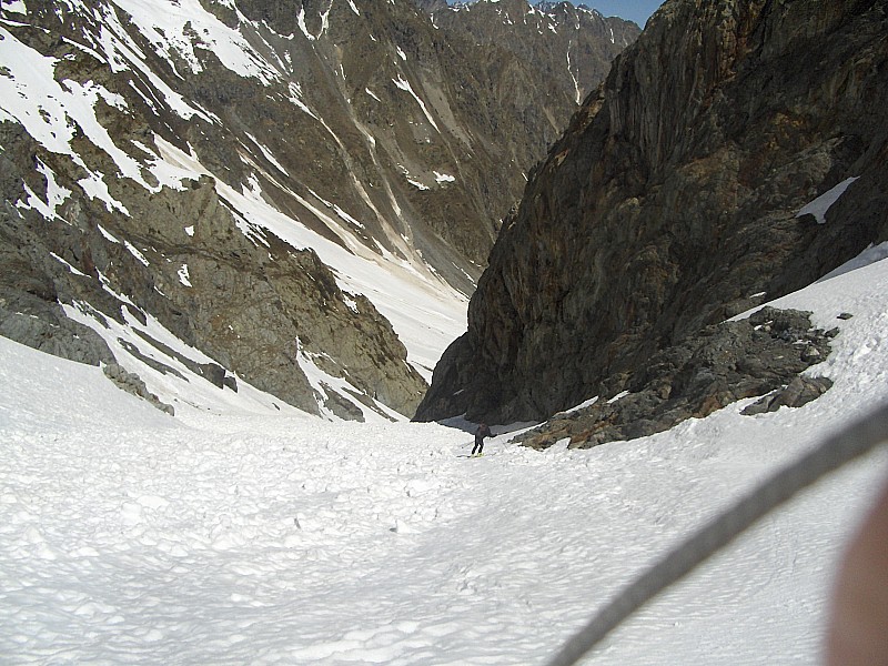 Col de Malcros : Passage du goulet