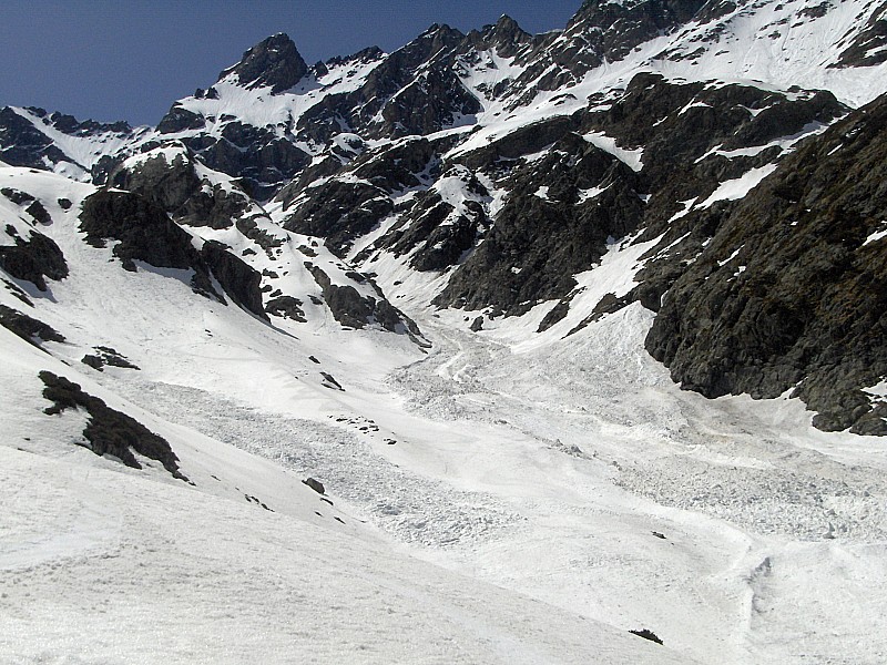 Col de Malcros : Grosses coulées !