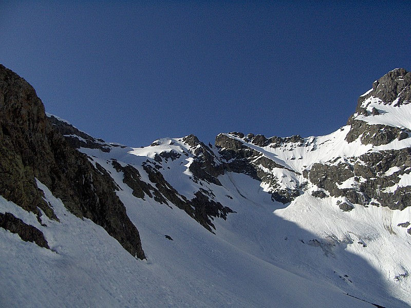 Col de Malcros : Brèche de l'Homme