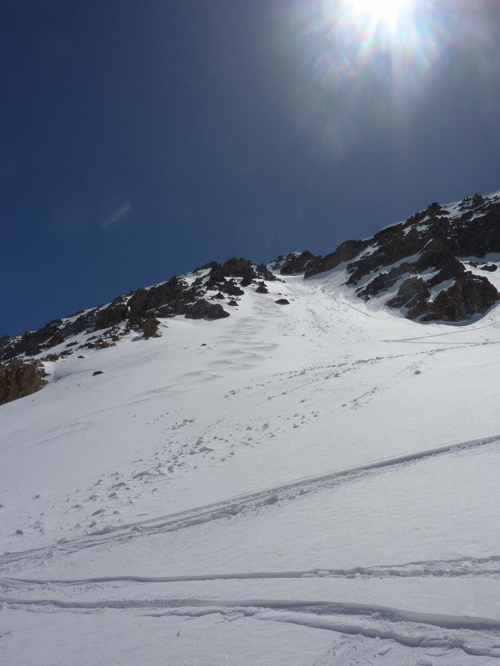 aiguille de la nova 17/5/12 : youpeeeee jusqu'en bas