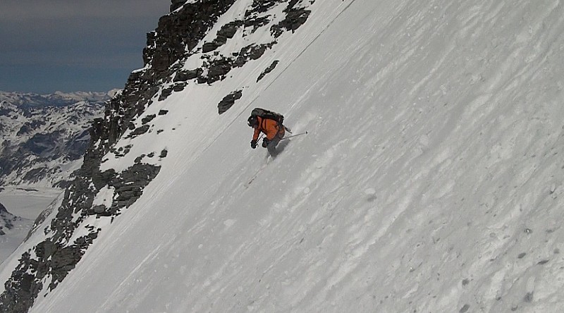 Dani : Belle vue depuis cette face et belle neige